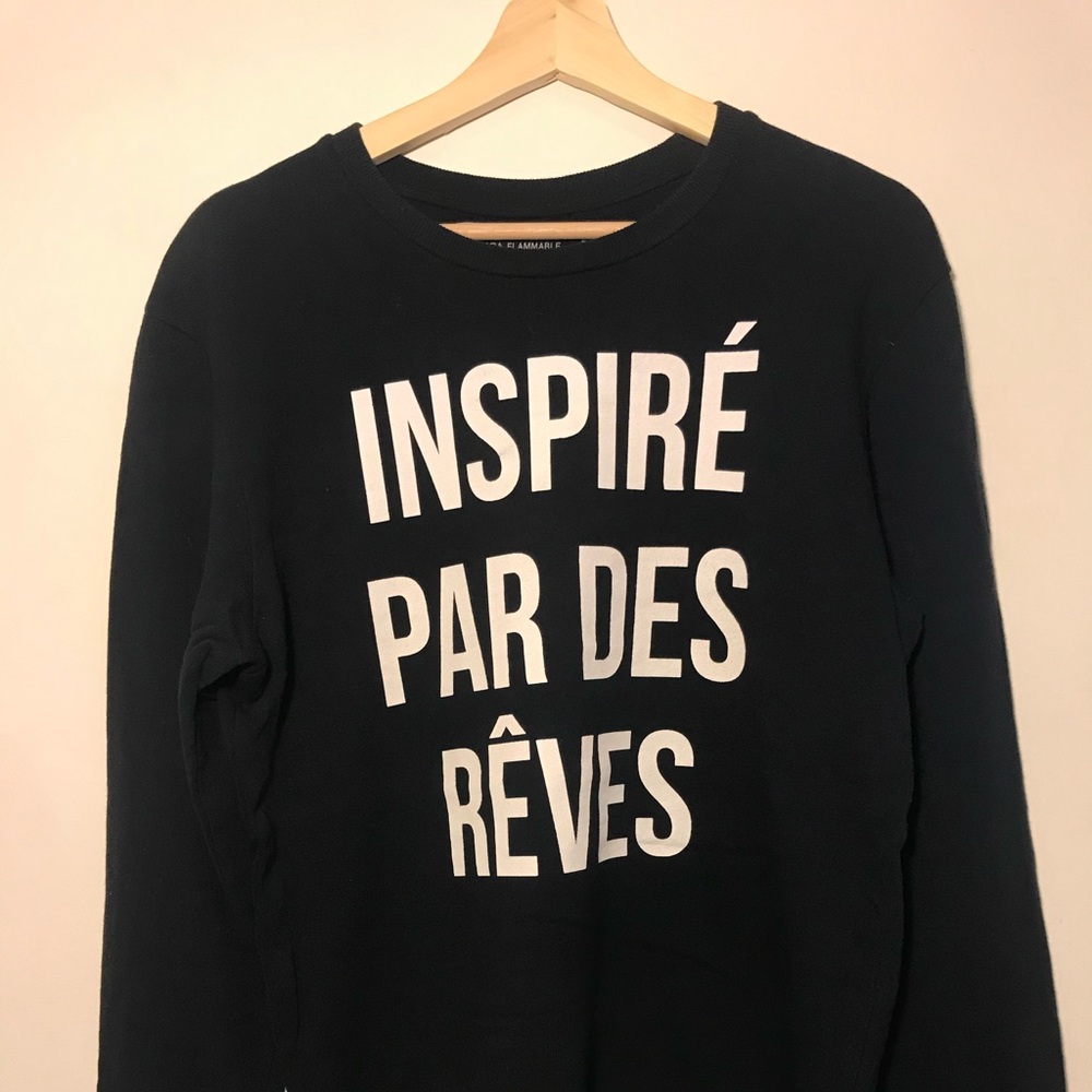 Zara sweater (navy blue)